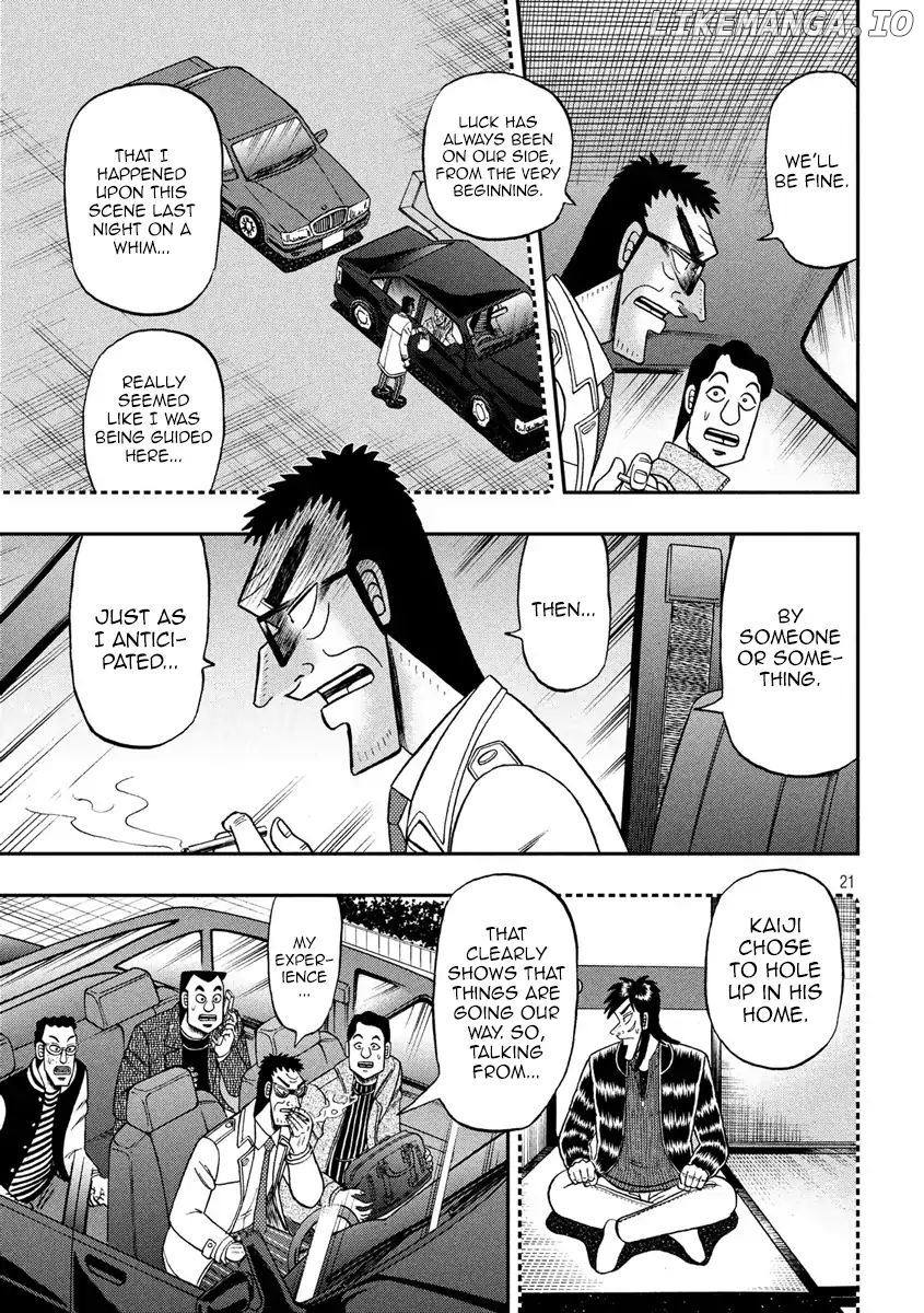 Kaiji series - 6th Part: Tobaku Datenroku Kaiji: 24oku Dasshutsu Hen chapter 59 - page 21