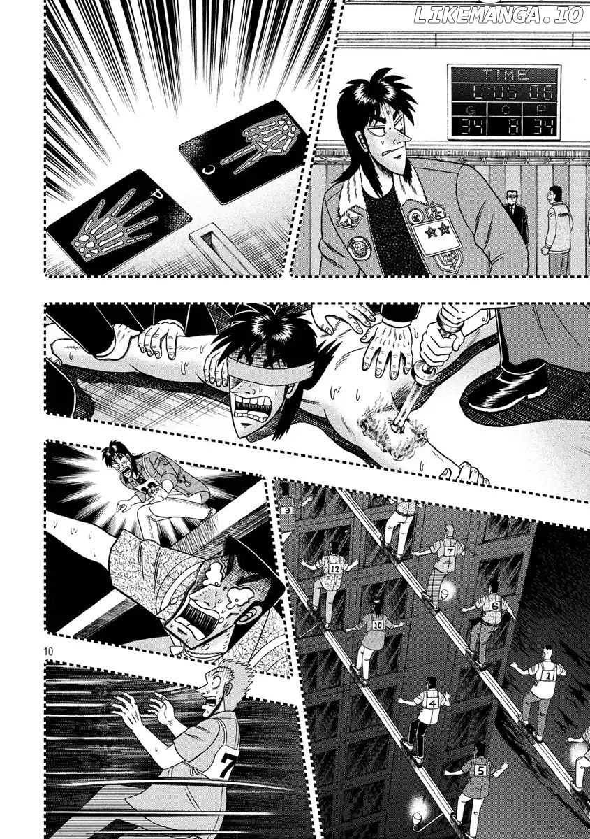 Kaiji series - 6th Part: Tobaku Datenroku Kaiji: 24oku Dasshutsu Hen chapter 46 - page 10