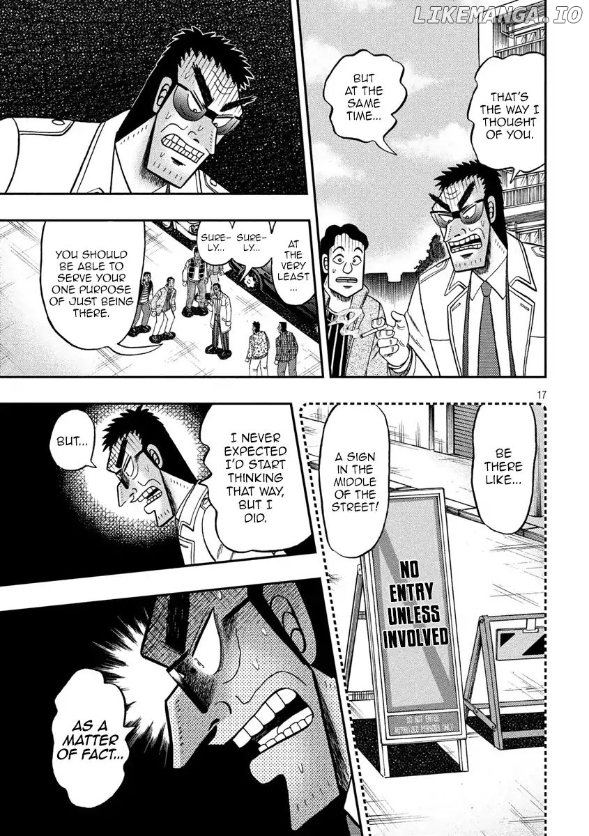 Kaiji series - 6th Part: Tobaku Datenroku Kaiji: 24oku Dasshutsu Hen chapter 62 - page 17