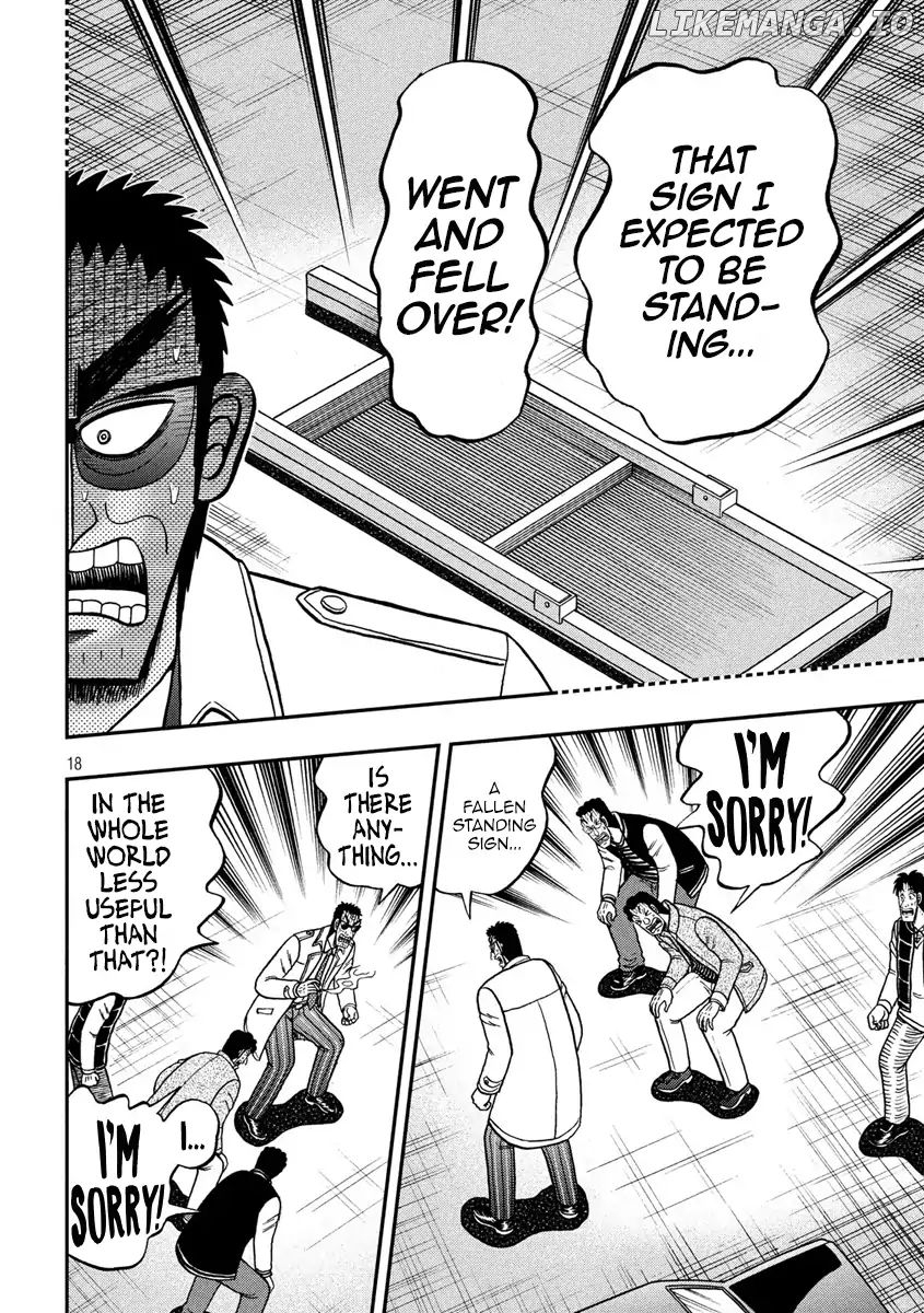 Kaiji series - 6th Part: Tobaku Datenroku Kaiji: 24oku Dasshutsu Hen chapter 62 - page 18