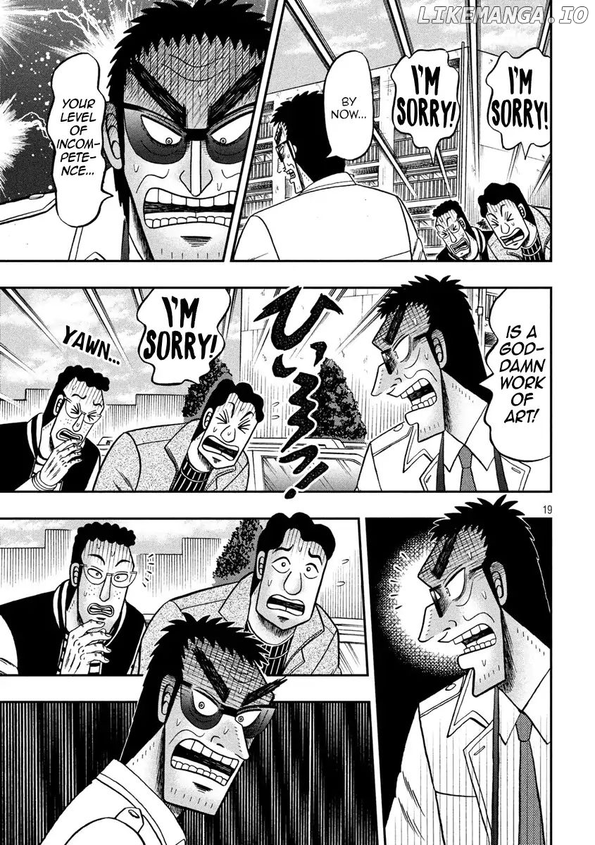 Kaiji series - 6th Part: Tobaku Datenroku Kaiji: 24oku Dasshutsu Hen chapter 62 - page 19