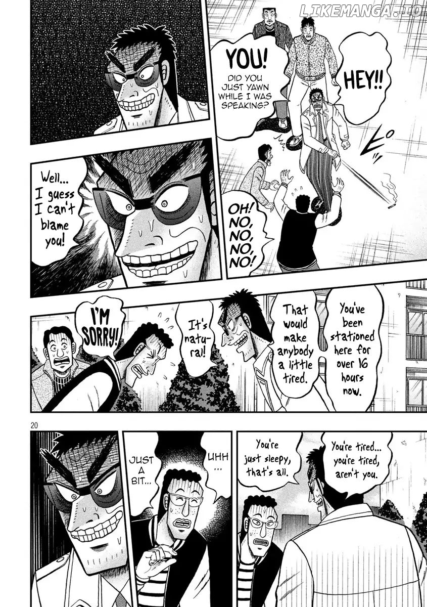 Kaiji series - 6th Part: Tobaku Datenroku Kaiji: 24oku Dasshutsu Hen chapter 62 - page 20