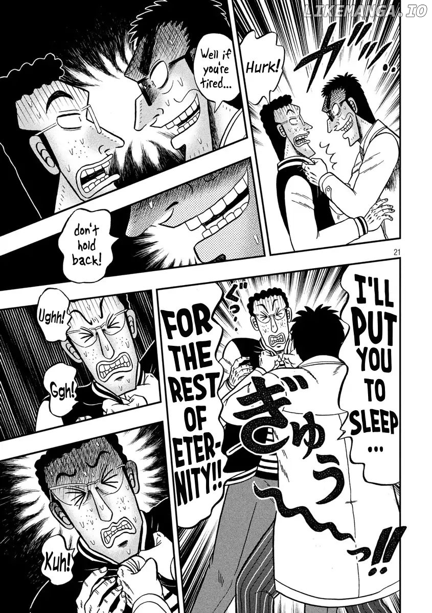 Kaiji series - 6th Part: Tobaku Datenroku Kaiji: 24oku Dasshutsu Hen chapter 62 - page 21