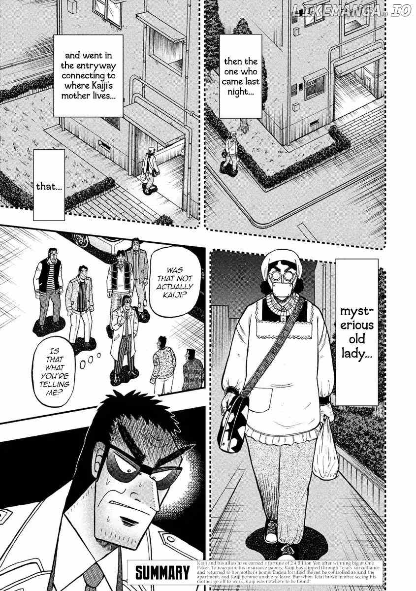 Kaiji series - 6th Part: Tobaku Datenroku Kaiji: 24oku Dasshutsu Hen chapter 62 - page 3