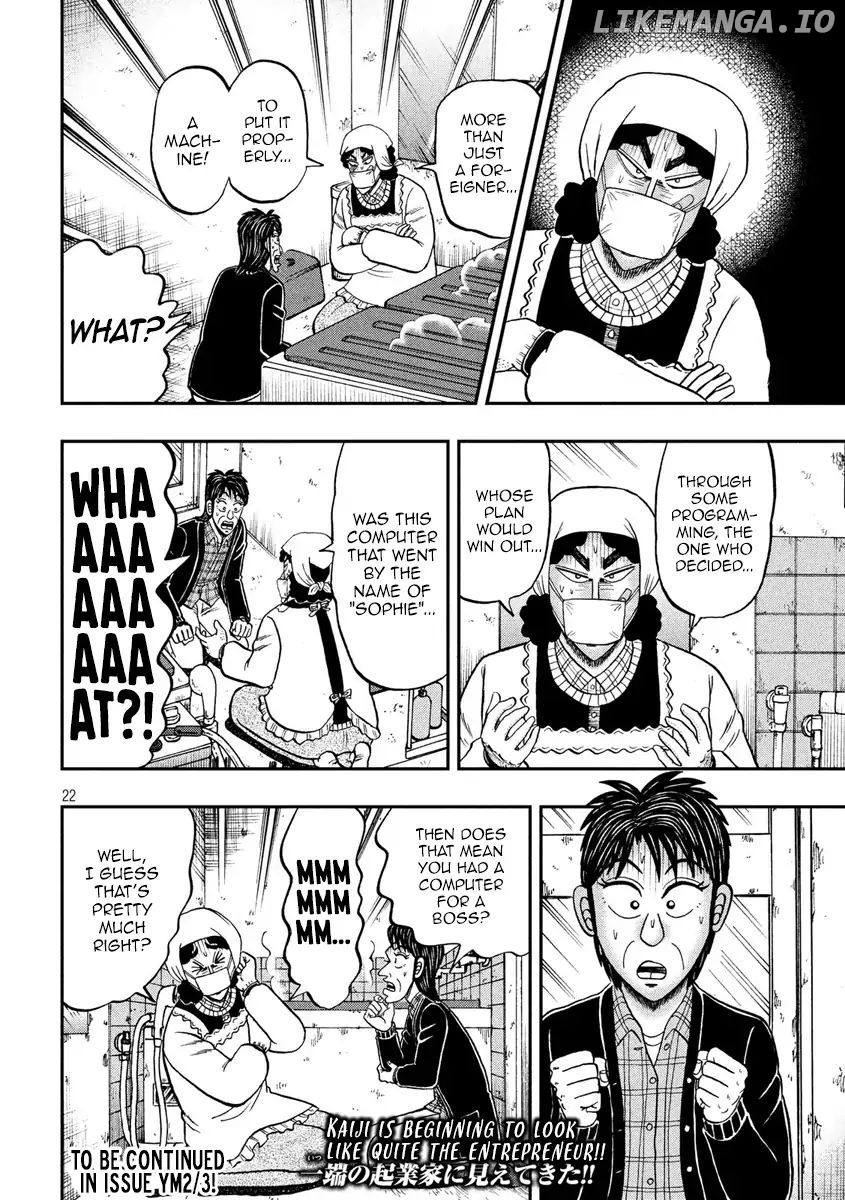 Kaiji series - 6th Part: Tobaku Datenroku Kaiji: 24oku Dasshutsu Hen chapter 47 - page 21