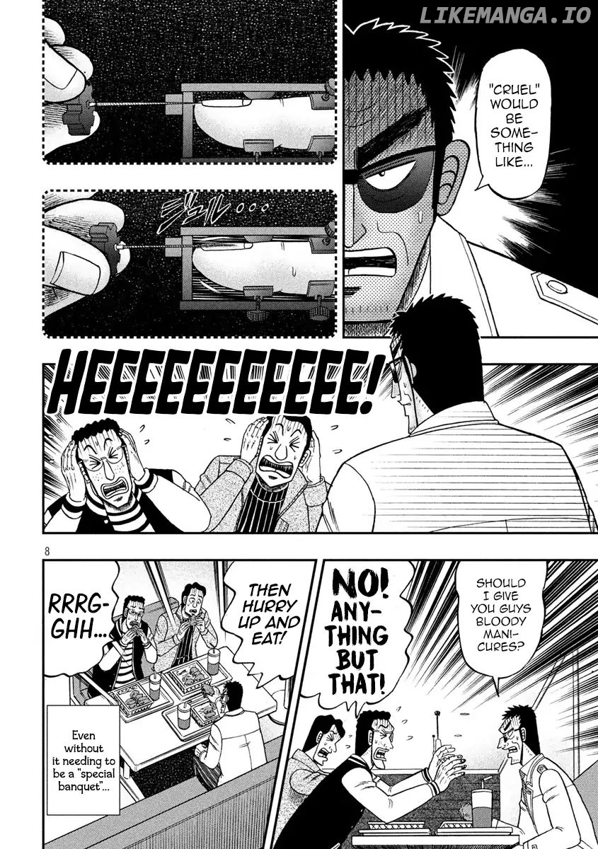 Kaiji series - 6th Part: Tobaku Datenroku Kaiji: 24oku Dasshutsu Hen chapter 63 - page 8