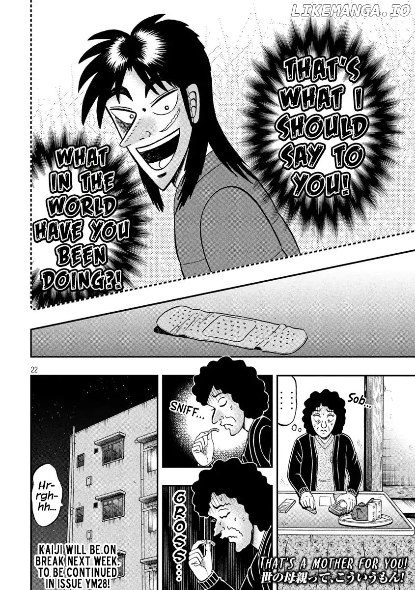 Kaiji series - 6th Part: Tobaku Datenroku Kaiji: 24oku Dasshutsu Hen chapter 64 - page 22