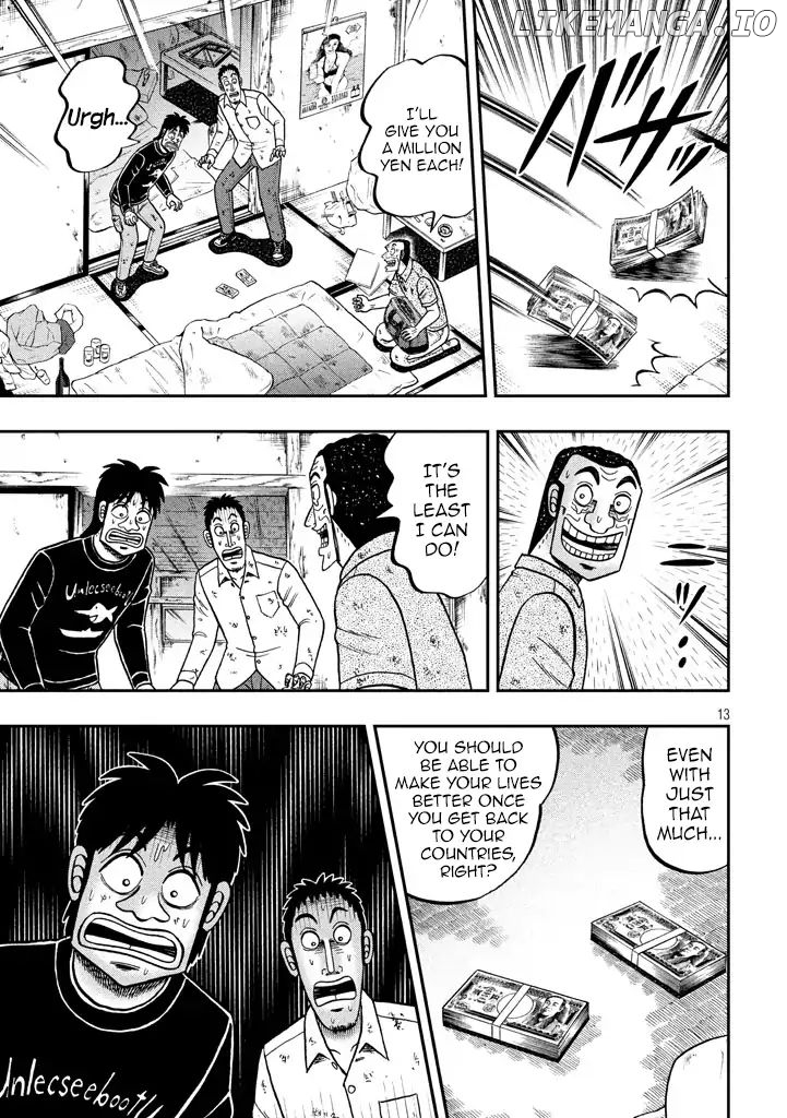 Kaiji series - 6th Part: Tobaku Datenroku Kaiji: 24oku Dasshutsu Hen chapter 5 - page 11