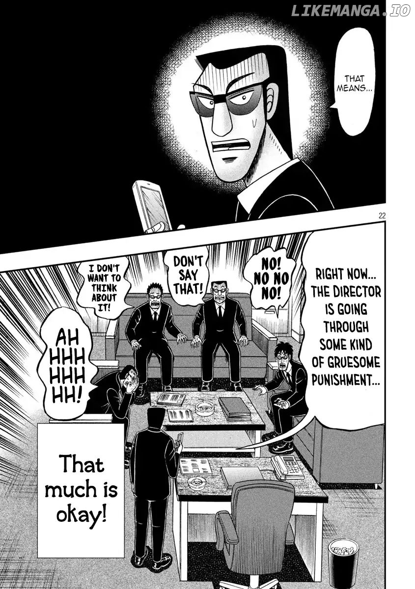 Kaiji series - 6th Part: Tobaku Datenroku Kaiji: 24oku Dasshutsu Hen chapter 82 - page 22