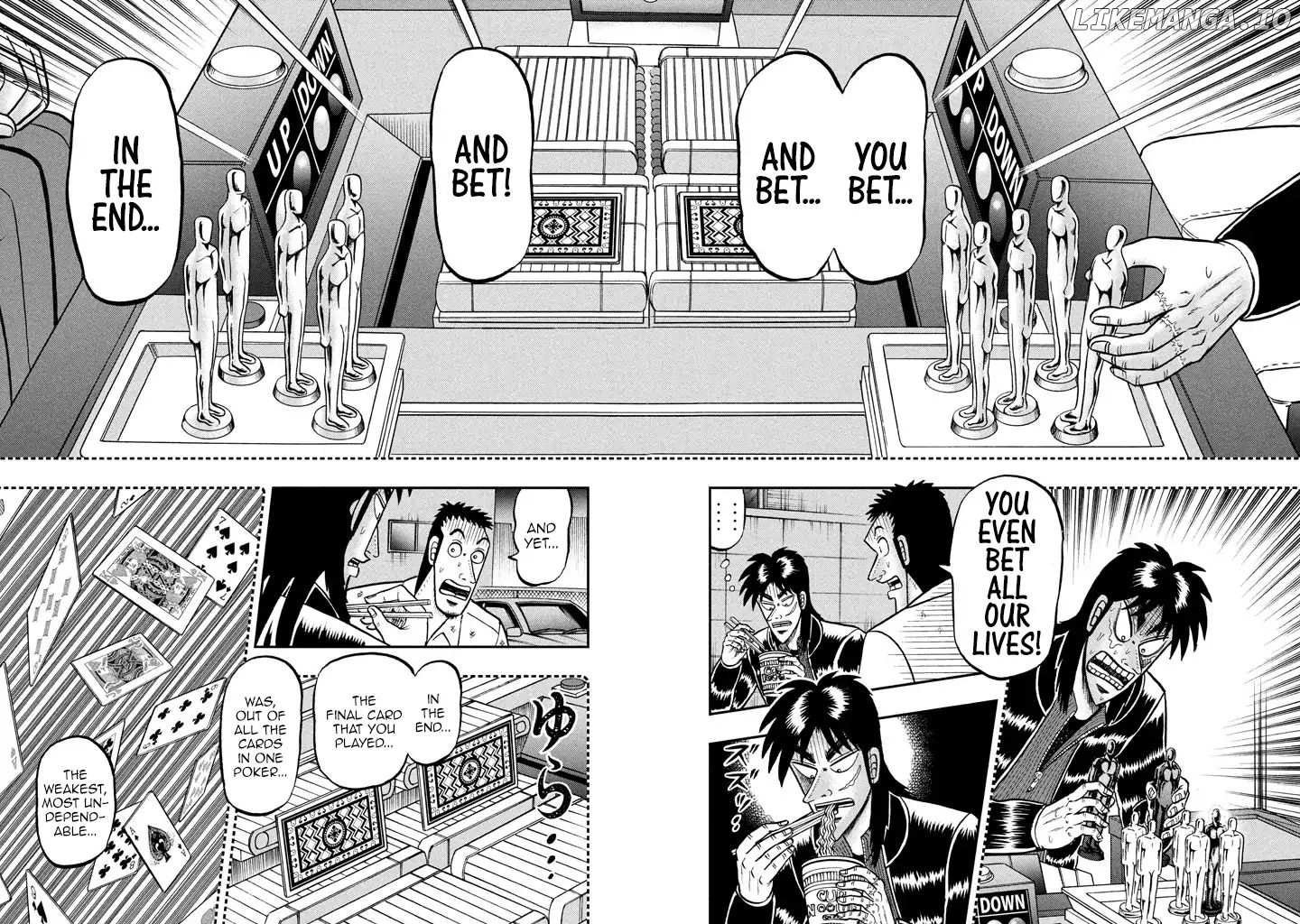 Kaiji series - 6th Part: Tobaku Datenroku Kaiji: 24oku Dasshutsu Hen chapter 6 - page 17