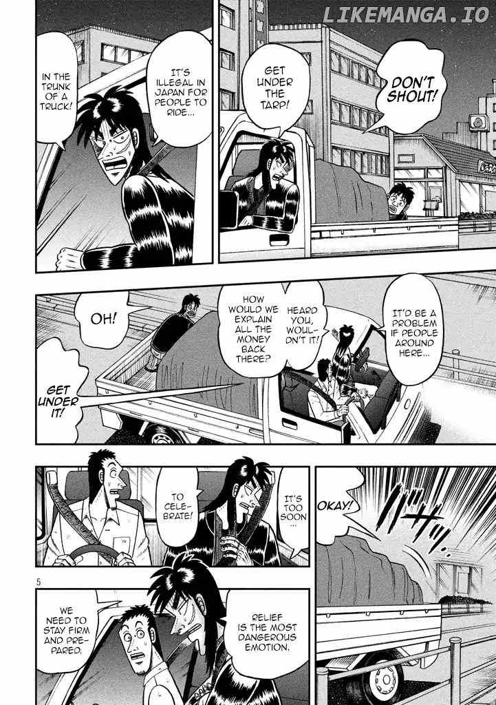 Kaiji series - 6th Part: Tobaku Datenroku Kaiji: 24oku Dasshutsu Hen chapter 6 - page 5