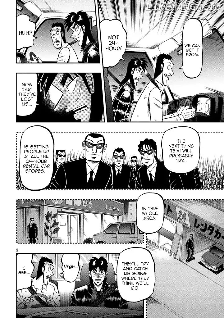 Kaiji series - 6th Part: Tobaku Datenroku Kaiji: 24oku Dasshutsu Hen chapter 6 - page 9