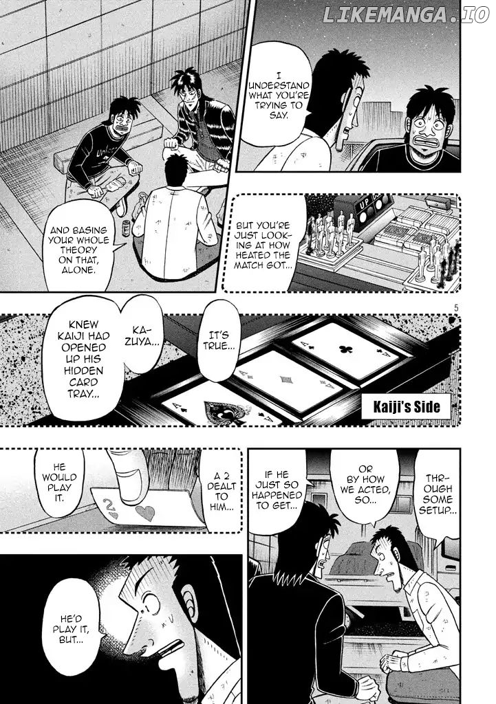 Kaiji series - 6th Part: Tobaku Datenroku Kaiji: 24oku Dasshutsu Hen chapter 7 - page 5