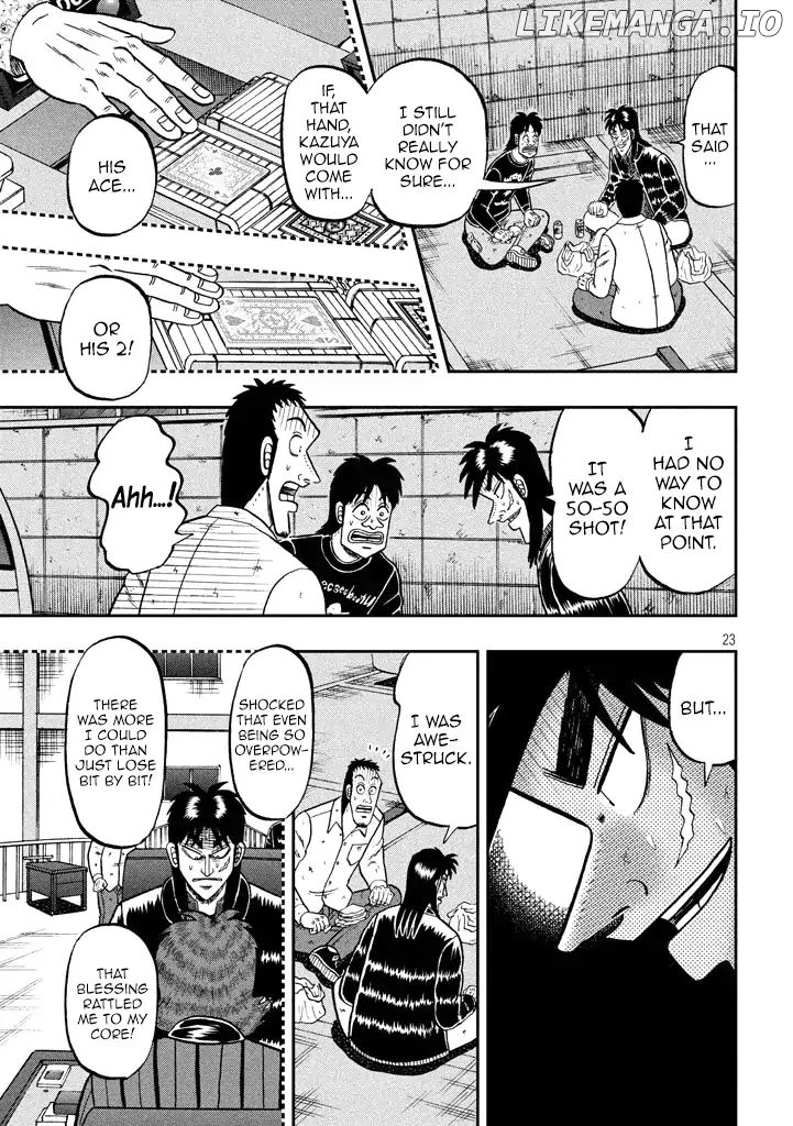 Kaiji series - 6th Part: Tobaku Datenroku Kaiji: 24oku Dasshutsu Hen chapter 8 - page 22