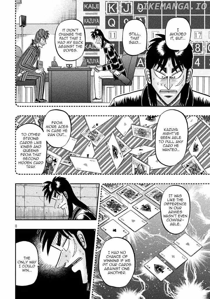 Kaiji series - 6th Part: Tobaku Datenroku Kaiji: 24oku Dasshutsu Hen chapter 8 - page 7