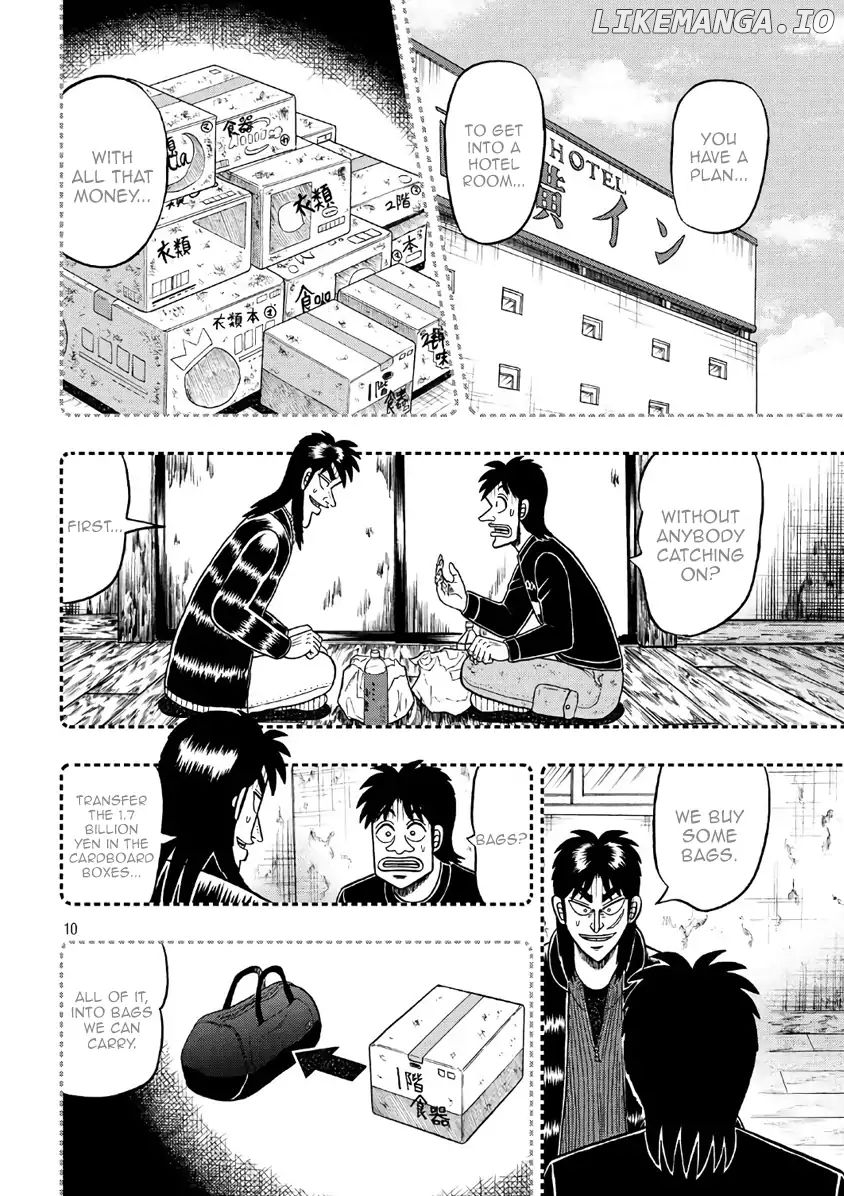 Kaiji series - 6th Part: Tobaku Datenroku Kaiji: 24oku Dasshutsu Hen chapter 31 - page 10
