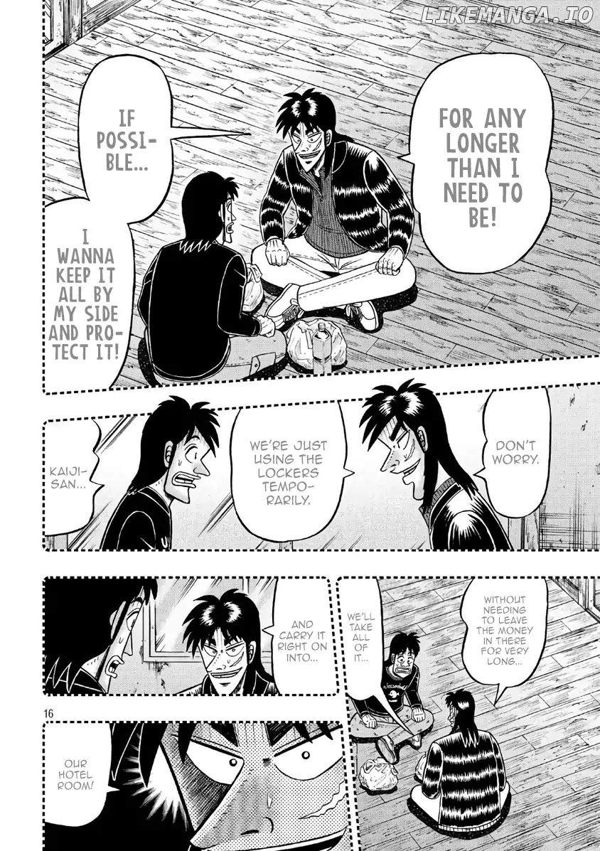 Kaiji series - 6th Part: Tobaku Datenroku Kaiji: 24oku Dasshutsu Hen chapter 31 - page 16