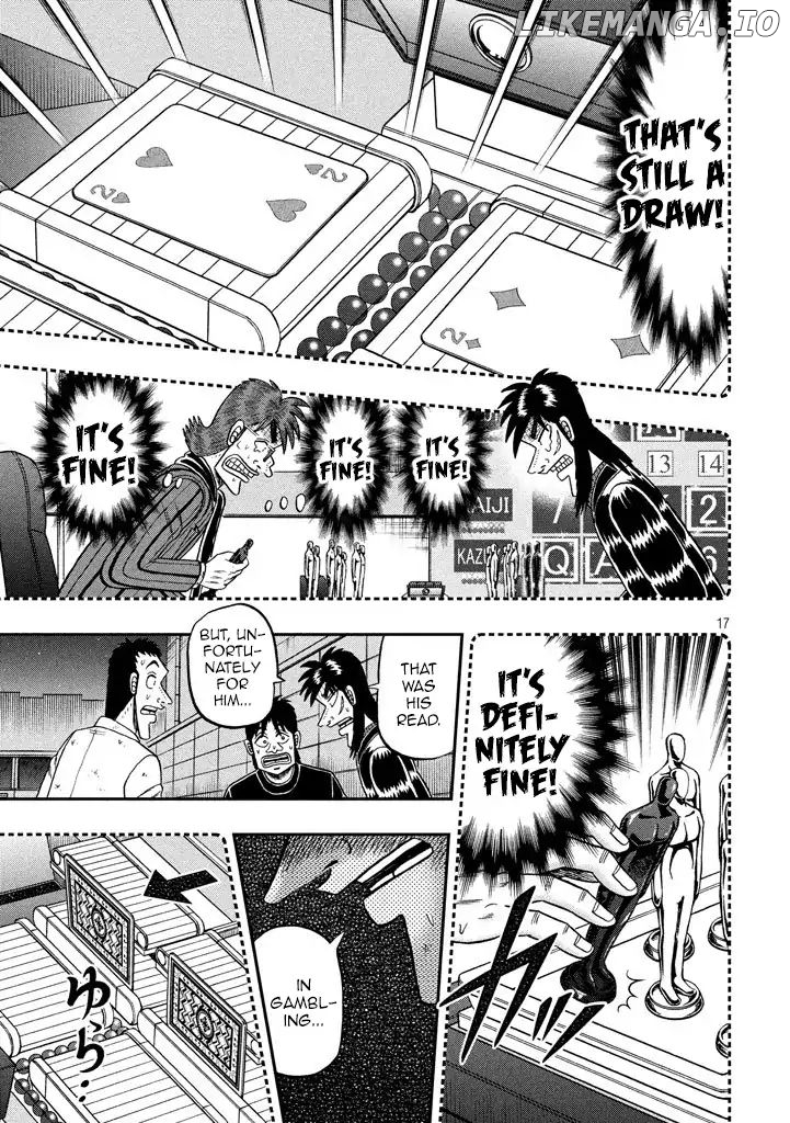 Kaiji series - 6th Part: Tobaku Datenroku Kaiji: 24oku Dasshutsu Hen chapter 10 - page 17