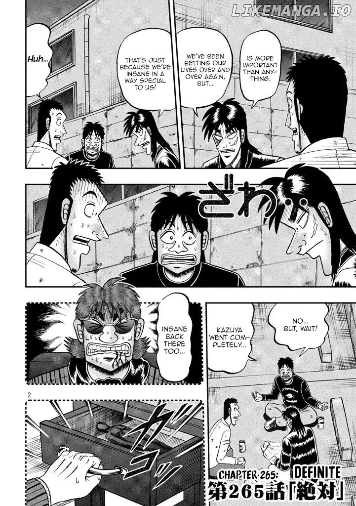 Kaiji series - 6th Part: Tobaku Datenroku Kaiji: 24oku Dasshutsu Hen chapter 10 - page 2