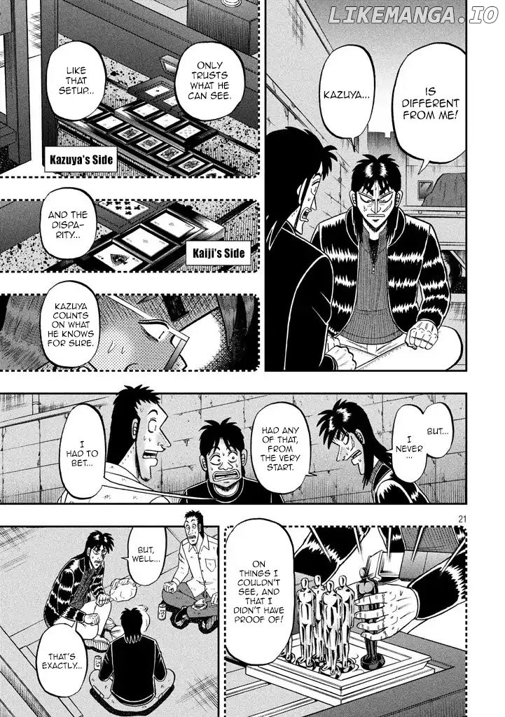 Kaiji series - 6th Part: Tobaku Datenroku Kaiji: 24oku Dasshutsu Hen chapter 10 - page 20