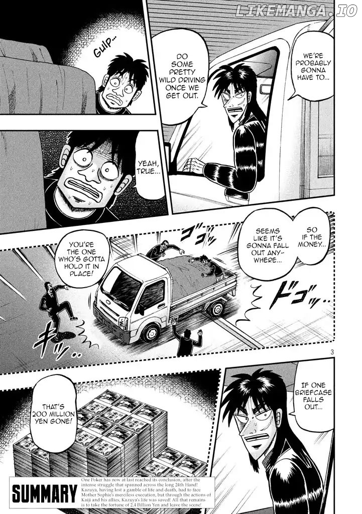 Kaiji series - 6th Part: Tobaku Datenroku Kaiji: 24oku Dasshutsu Hen chapter 2 - page 3