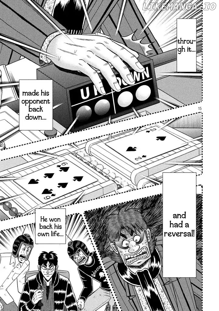 Kaiji series - 6th Part: Tobaku Datenroku Kaiji: 24oku Dasshutsu Hen chapter 11 - page 15