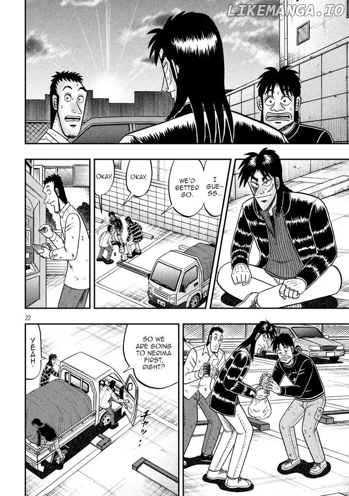 Kaiji series - 6th Part: Tobaku Datenroku Kaiji: 24oku Dasshutsu Hen chapter 11 - page 22