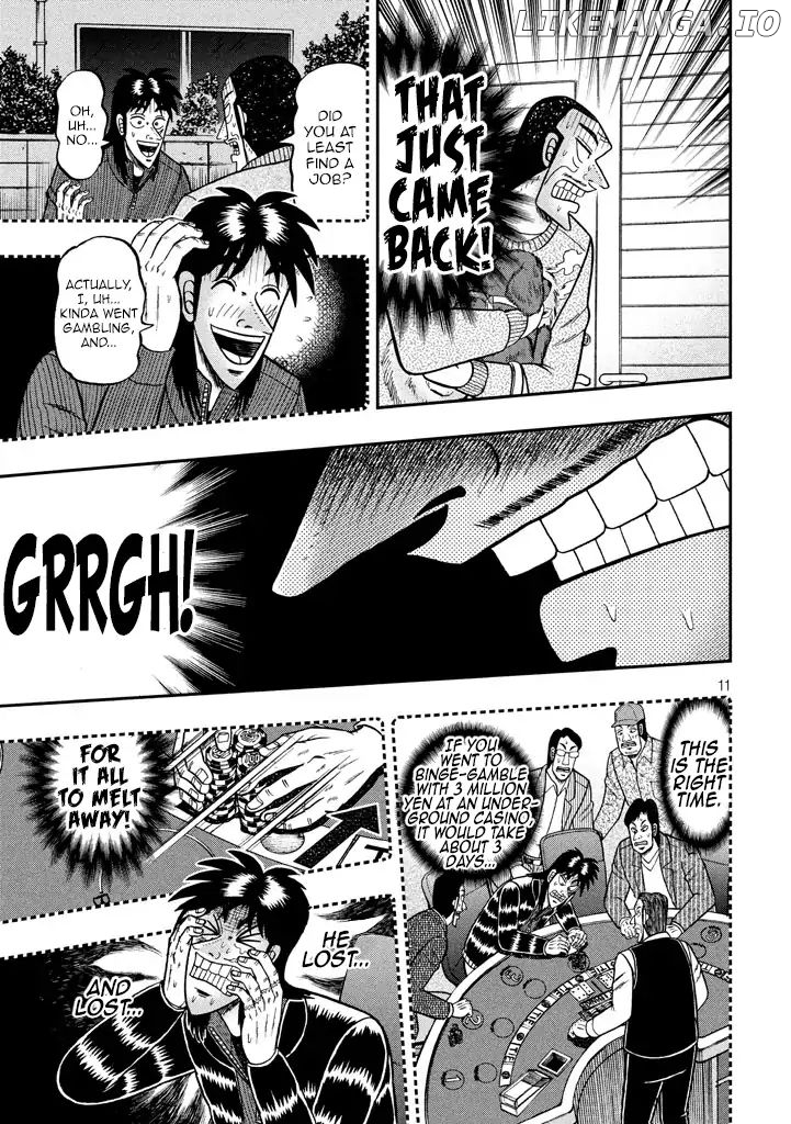 Kaiji series - 6th Part: Tobaku Datenroku Kaiji: 24oku Dasshutsu Hen chapter 12 - page 9