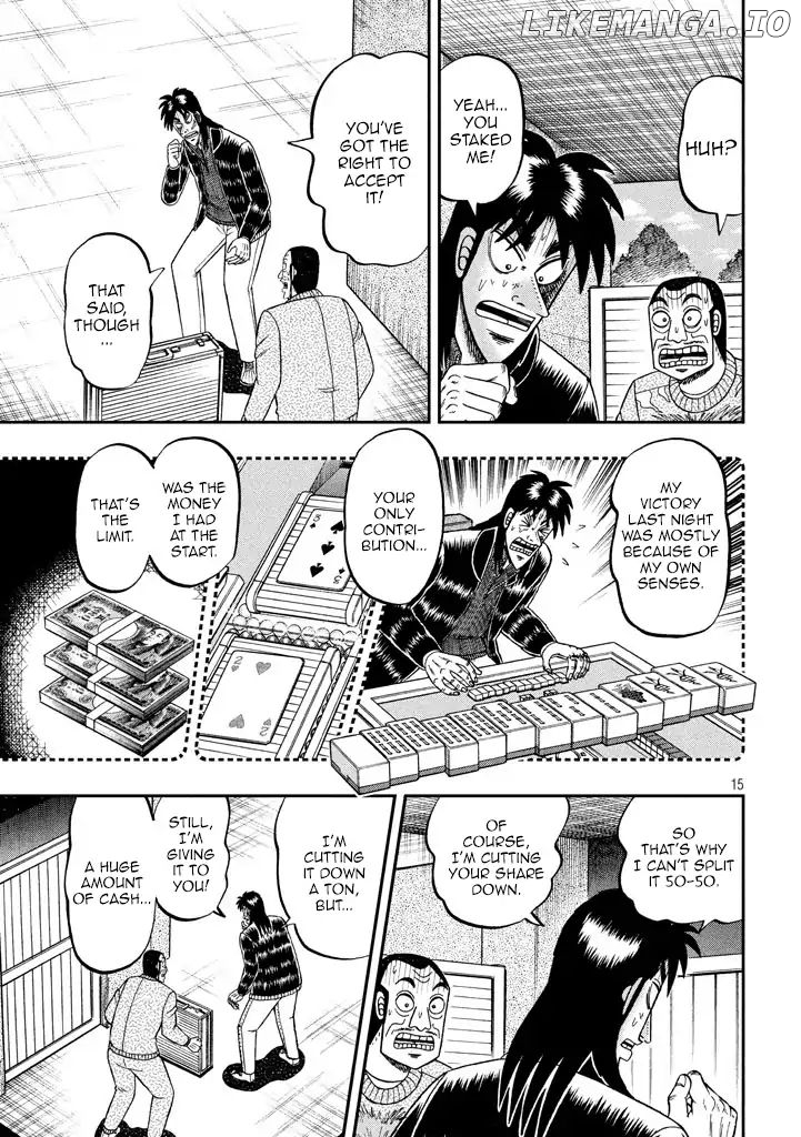 Kaiji series - 6th Part: Tobaku Datenroku Kaiji: 24oku Dasshutsu Hen chapter 13 - page 15