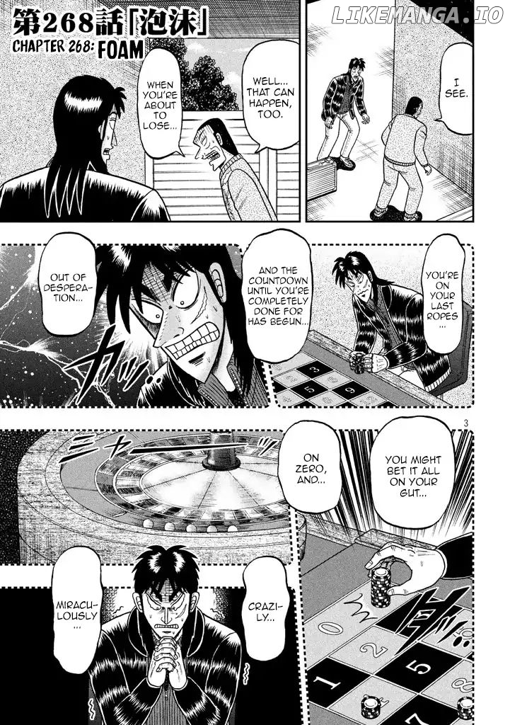 Kaiji series - 6th Part: Tobaku Datenroku Kaiji: 24oku Dasshutsu Hen chapter 13 - page 3