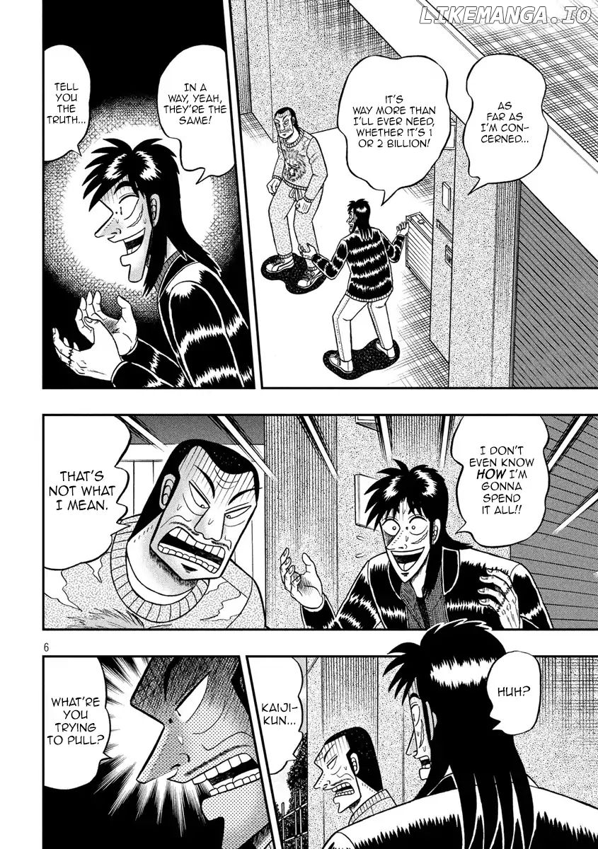 Kaiji series - 6th Part: Tobaku Datenroku Kaiji: 24oku Dasshutsu Hen chapter 14 - page 6