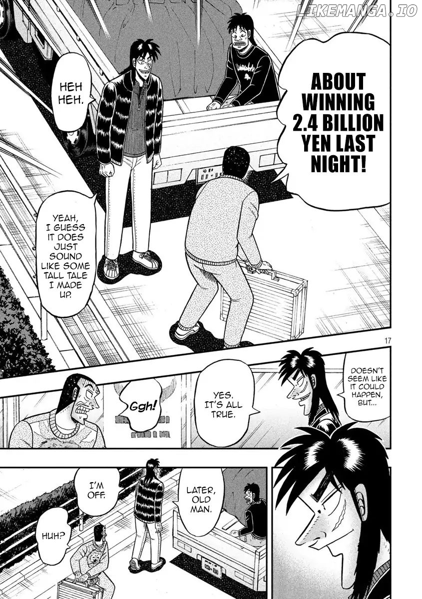 Kaiji series - 6th Part: Tobaku Datenroku Kaiji: 24oku Dasshutsu Hen chapter 15 - page 17