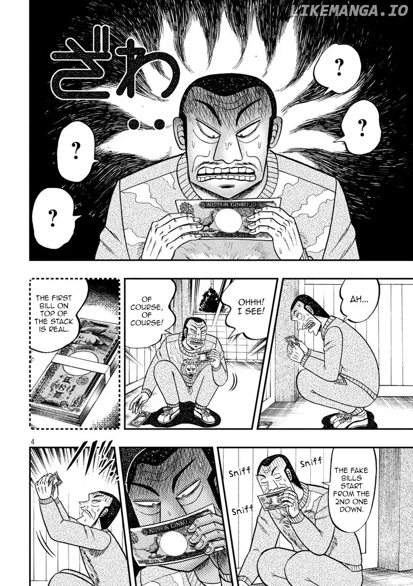 Kaiji series - 6th Part: Tobaku Datenroku Kaiji: 24oku Dasshutsu Hen chapter 15 - page 4