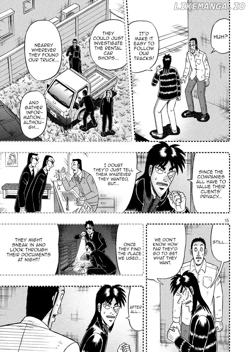 Kaiji series - 6th Part: Tobaku Datenroku Kaiji: 24oku Dasshutsu Hen chapter 17 - page 15