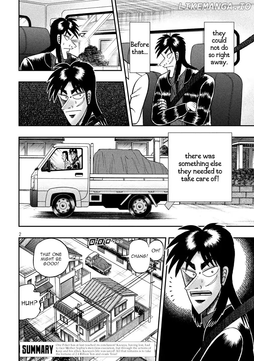 Kaiji series - 6th Part: Tobaku Datenroku Kaiji: 24oku Dasshutsu Hen chapter 17 - page 2