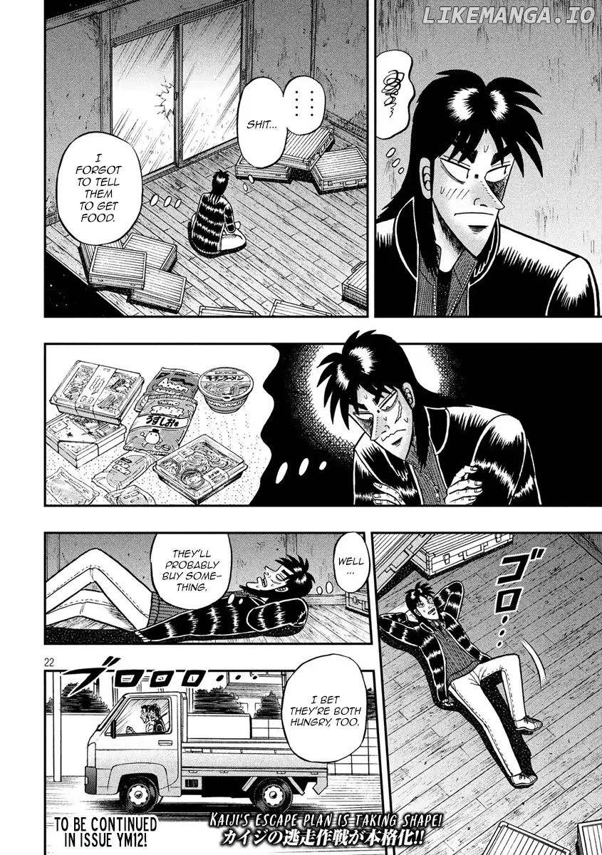 Kaiji series - 6th Part: Tobaku Datenroku Kaiji: 24oku Dasshutsu Hen chapter 17 - page 22