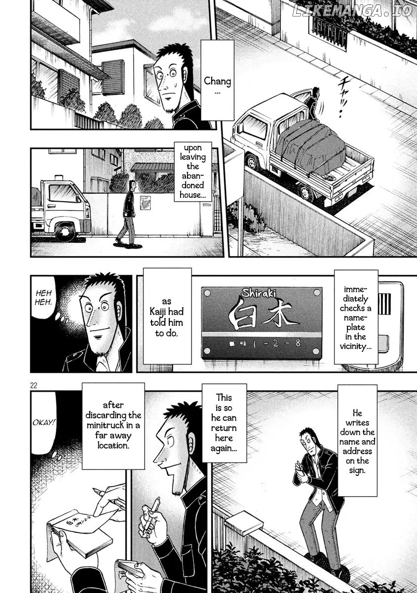 Kaiji series - 6th Part: Tobaku Datenroku Kaiji: 24oku Dasshutsu Hen chapter 18 - page 22