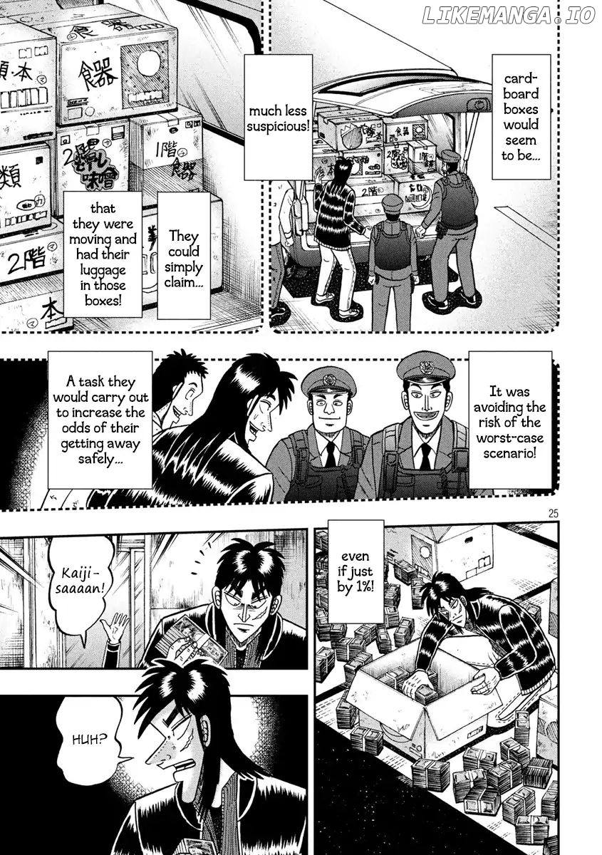 Kaiji series - 6th Part: Tobaku Datenroku Kaiji: 24oku Dasshutsu Hen chapter 18 - page 25