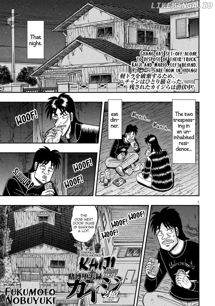 Kaiji series - 6th Part: Tobaku Datenroku Kaiji: 24oku Dasshutsu Hen chapter 19 - page 1