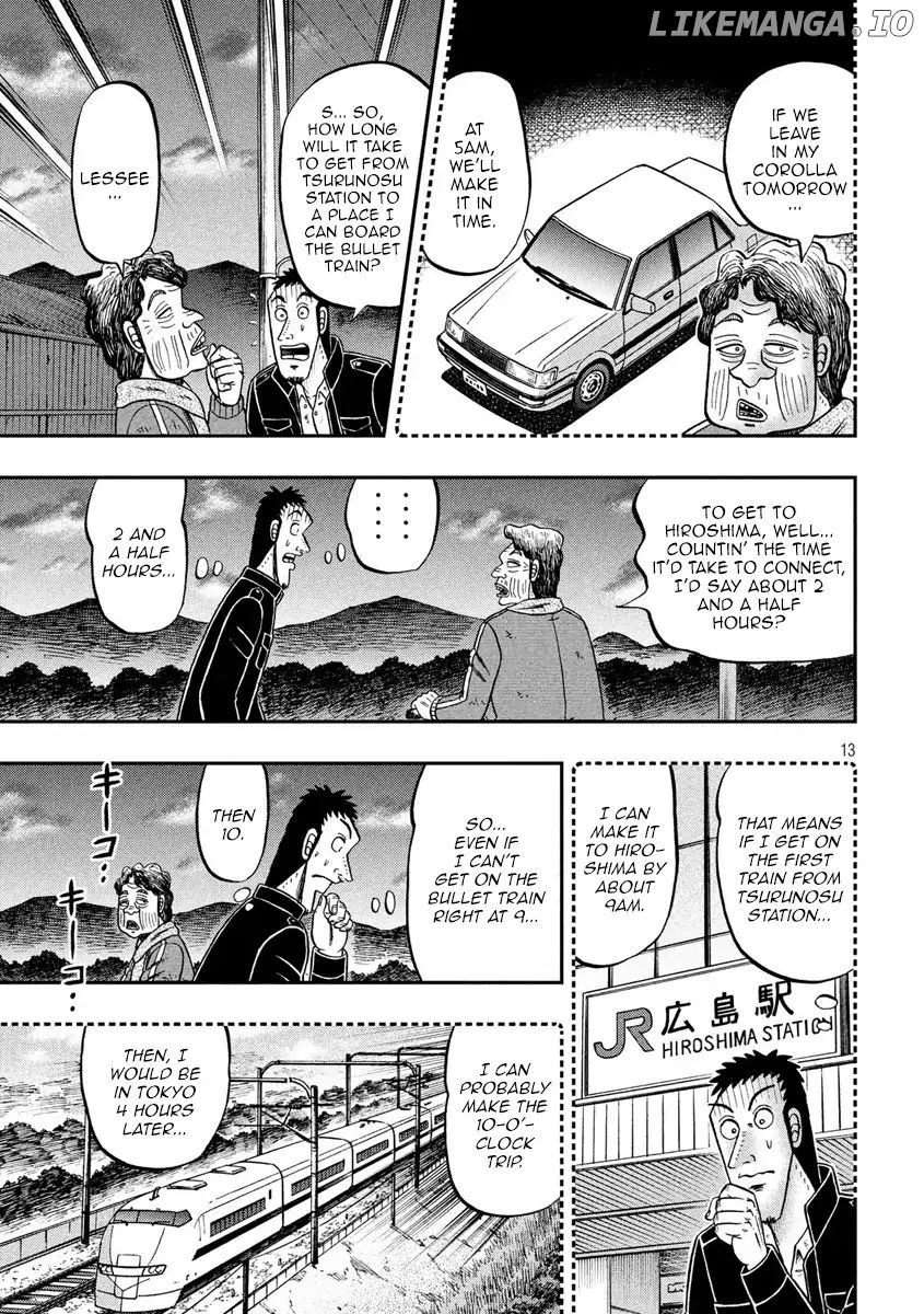 Kaiji series - 6th Part: Tobaku Datenroku Kaiji: 24oku Dasshutsu Hen chapter 21 - page 13