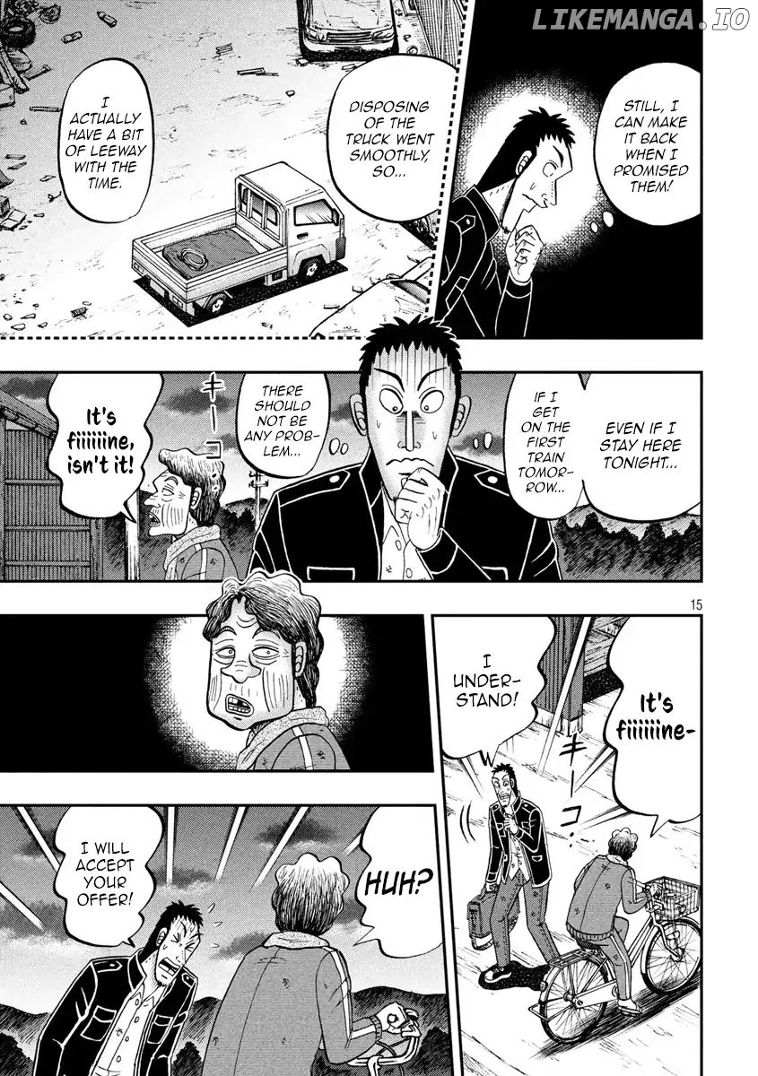 Kaiji series - 6th Part: Tobaku Datenroku Kaiji: 24oku Dasshutsu Hen chapter 21 - page 15