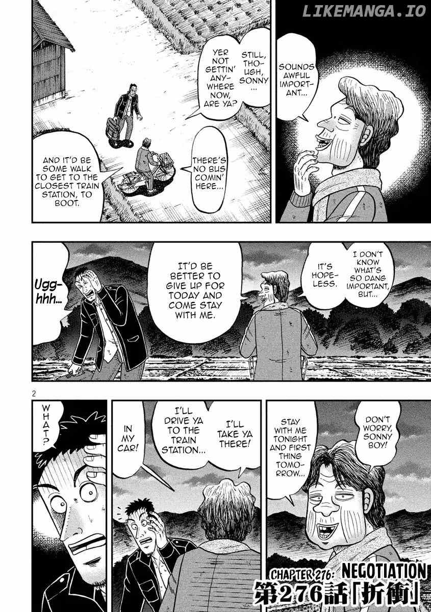 Kaiji series - 6th Part: Tobaku Datenroku Kaiji: 24oku Dasshutsu Hen chapter 21 - page 2