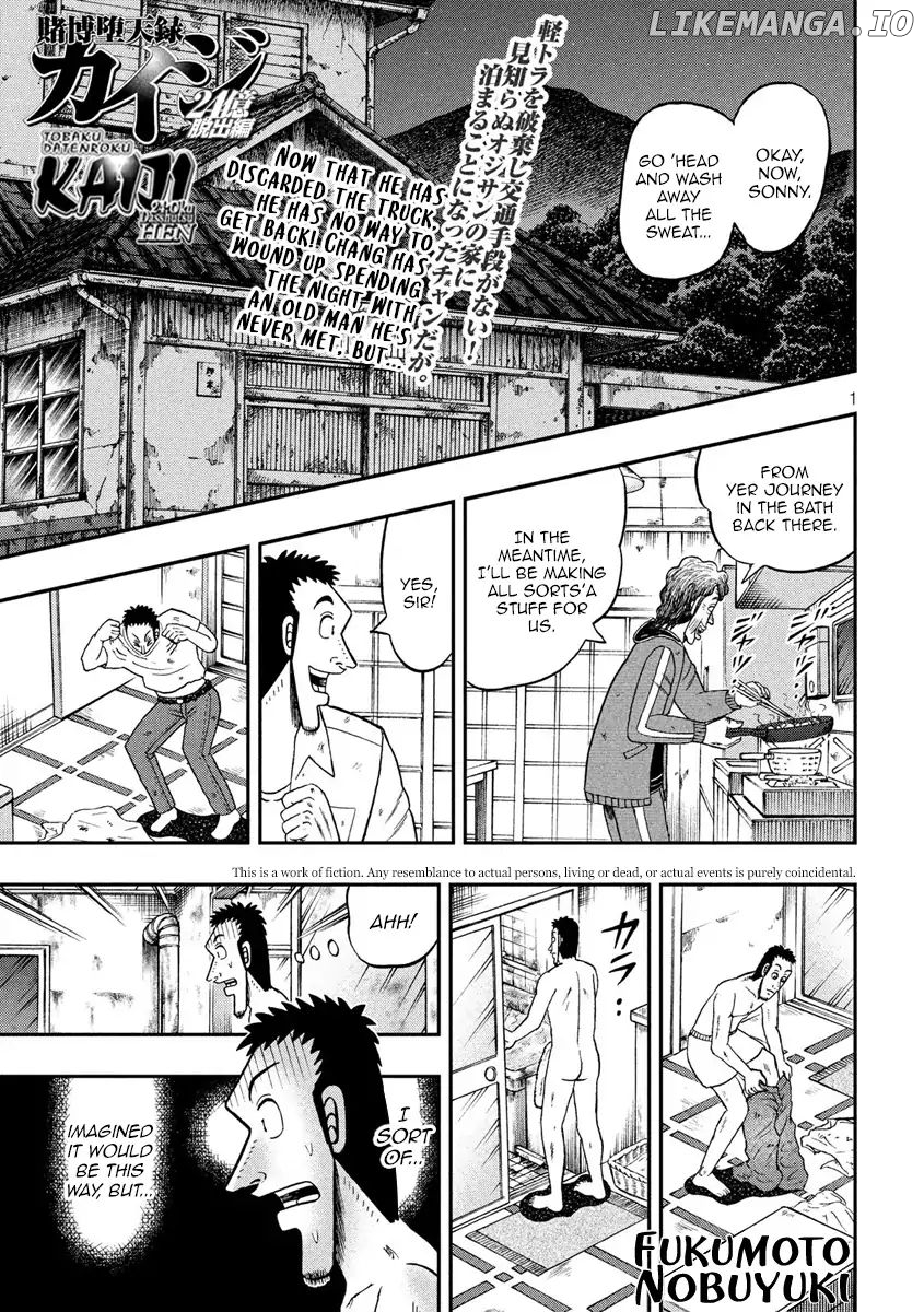 Kaiji series - 6th Part: Tobaku Datenroku Kaiji: 24oku Dasshutsu Hen chapter 22 - page 1