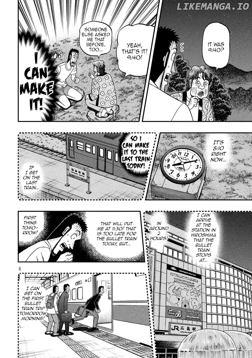 Kaiji series - 6th Part: Tobaku Datenroku Kaiji: 24oku Dasshutsu Hen chapter 24 - page 6