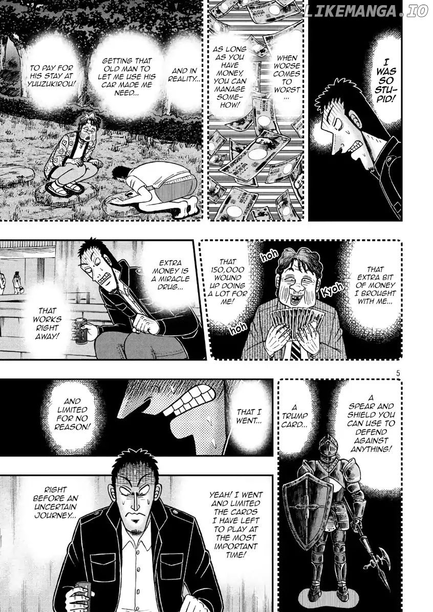 Kaiji series - 6th Part: Tobaku Datenroku Kaiji: 24oku Dasshutsu Hen chapter 26 - page 5