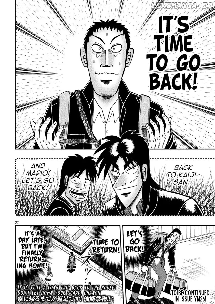 Kaiji series - 6th Part: Tobaku Datenroku Kaiji: 24oku Dasshutsu Hen chapter 27 - page 21