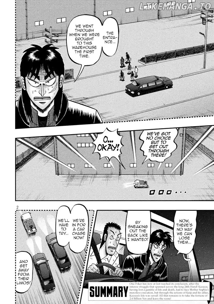 Kaiji series - 6th Part: Tobaku Datenroku Kaiji: 24oku Dasshutsu Hen chapter 3 - page 2