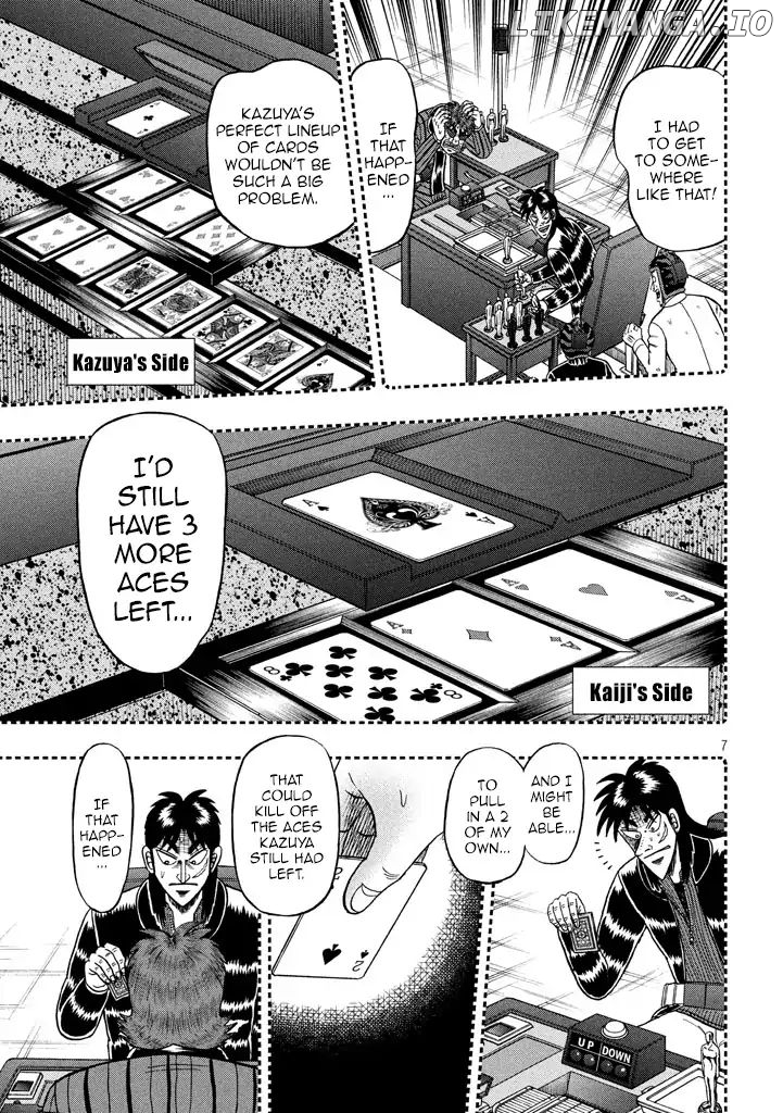 Kaiji series - 6th Part: Tobaku Datenroku Kaiji: 24oku Dasshutsu Hen chapter 9 - page 7