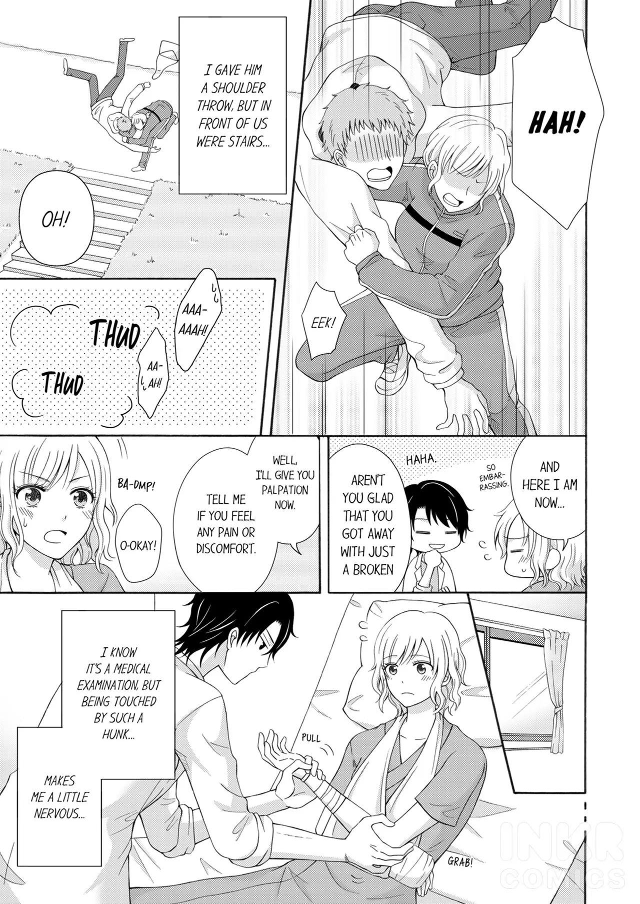 My Childhood Friend is a Perverted Doctor - This is Not a Palpation, He’s Fondling Me! Chapter 1 - page 4