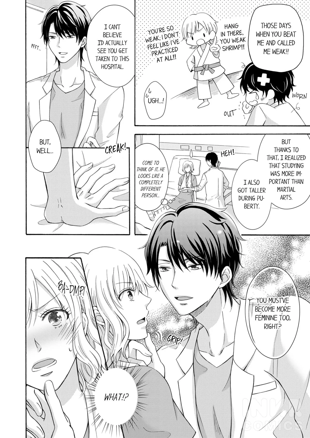 My Childhood Friend is a Perverted Doctor - This is Not a Palpation, He’s Fondling Me! Chapter 1 - page 7